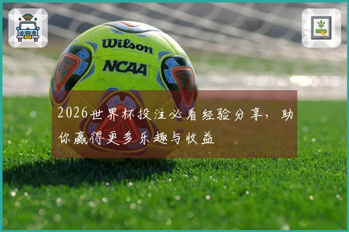 2026世界杯投注必看经验分享，助你赢得更多乐趣与收益